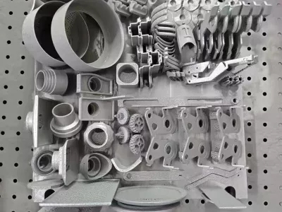 工业施工模型